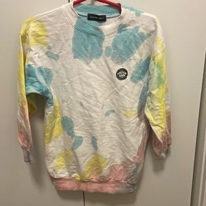 Electric kidz tie dye sweatshirt / dress